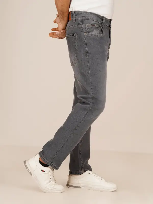 Light Charcoal – stretch denim jeans
