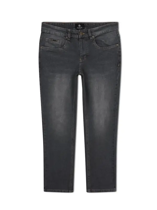 Dark Charcoal – stretch denim jeans
