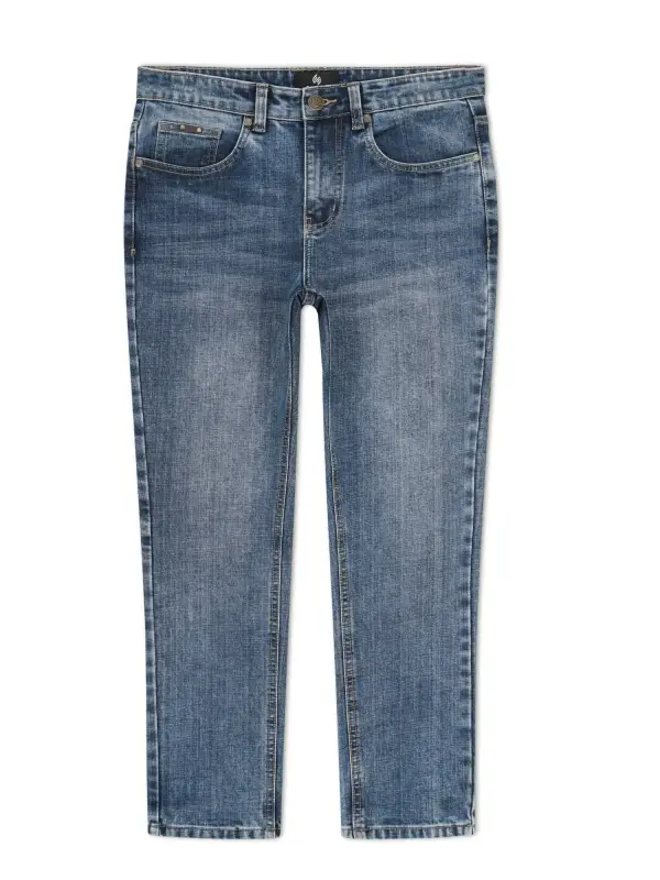 Light Blue – stretch slub denim jeans